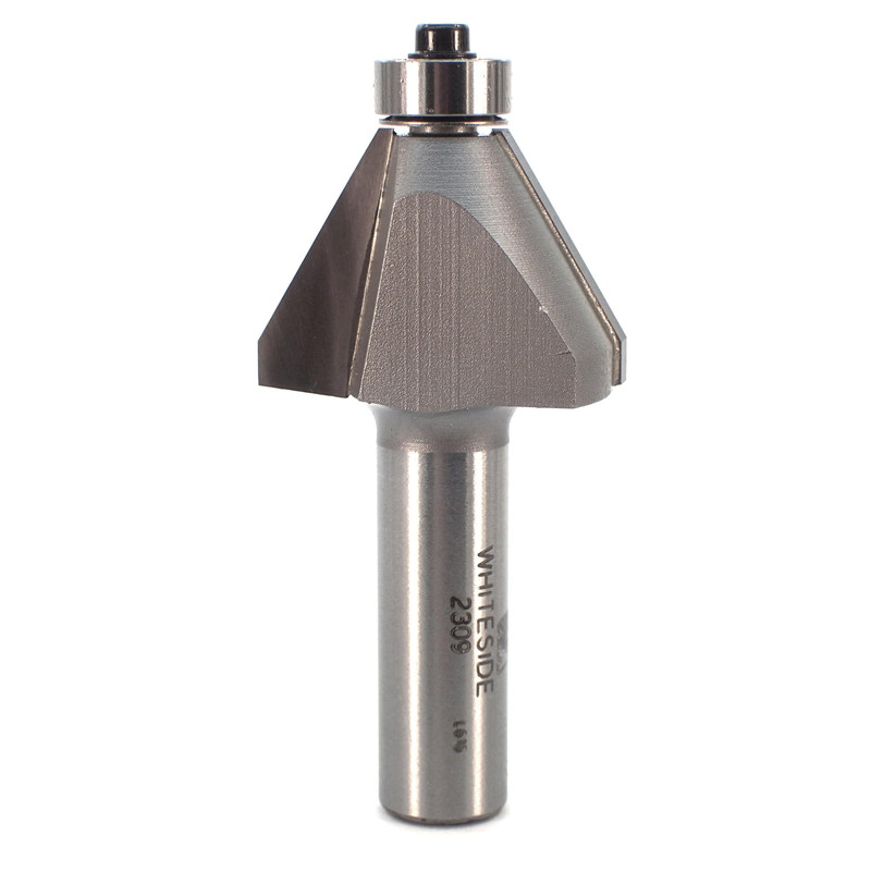 2309 Edge Bevel Router Bit 30 A 1/2" SH 7/8" CL X 3/4" CH 2-3/4" OL